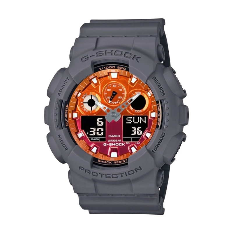 ساعت مچی مردانه جیشاک کاسیو اورجینال مدل GA-100FL-8ADR
