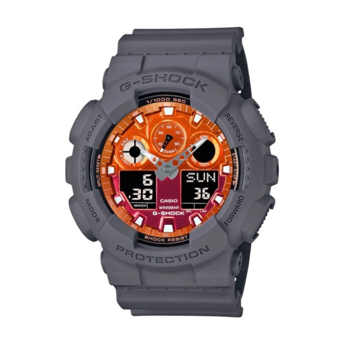 ساعت مچی مردانه جیشاک کاسیو اورجینال مدل GA-100FL-8ADR
