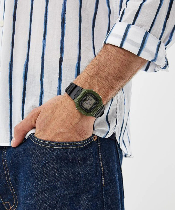 ساعت مچی کاسیو اورجینال مدل CASIO-W-218H-3A