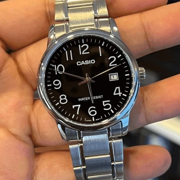 ساعت مچی مردانه کاسیو اورجینال مدل CASIO-MTP-V002D-1B