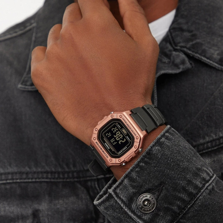 ساعت مچی کاسیو اورجینال مدل CASIO-W-218HM-5BVDF