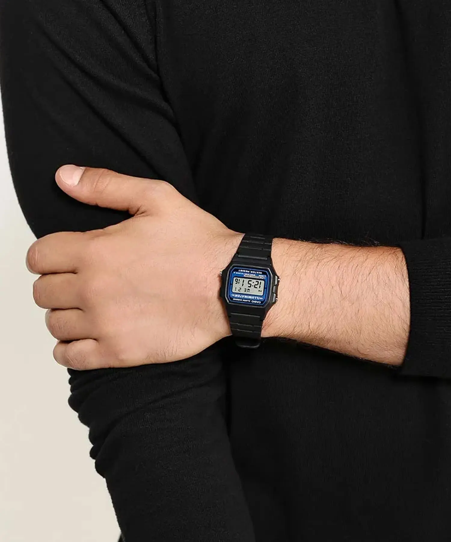 ساعت مچی کاسیو اورجینال ,مدل CASIO-F-105W-1ADF