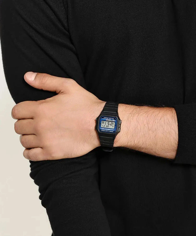 ساعت مچی کاسیو اورجینال ,مدل CASIO-F-105W-1ADF