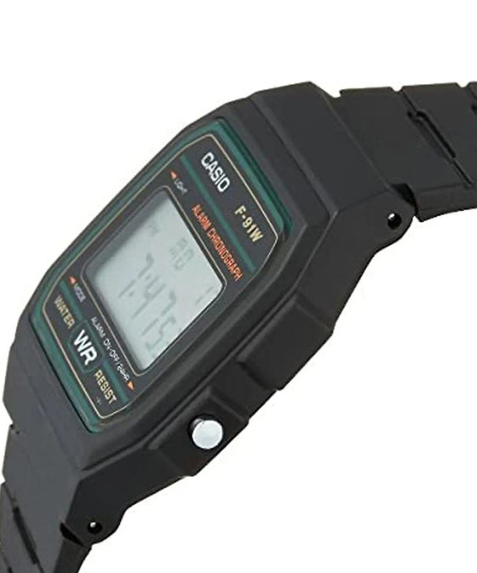 ساعت مچی کاسیو اورجینال ,مدل CASIO-F-91W-3D
