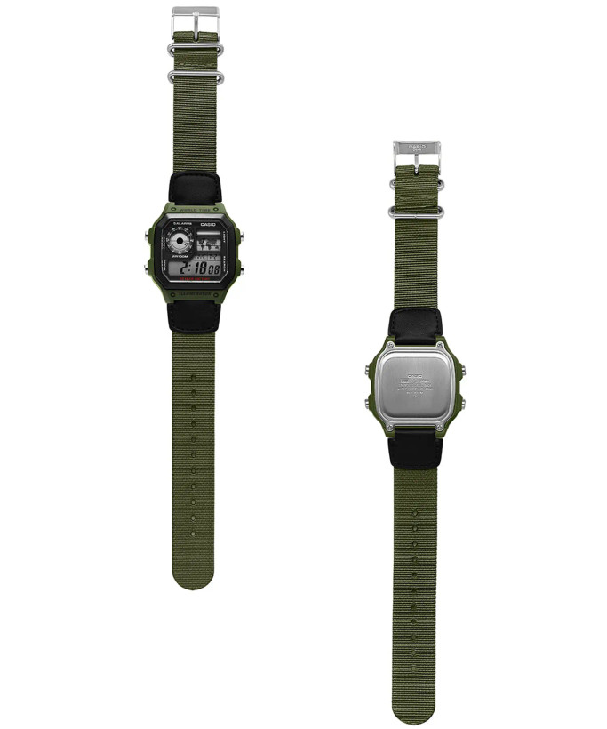 ساعت مچی مردانه کاسیو اورجینال مدل CASIO-AE-1200WHB-3B