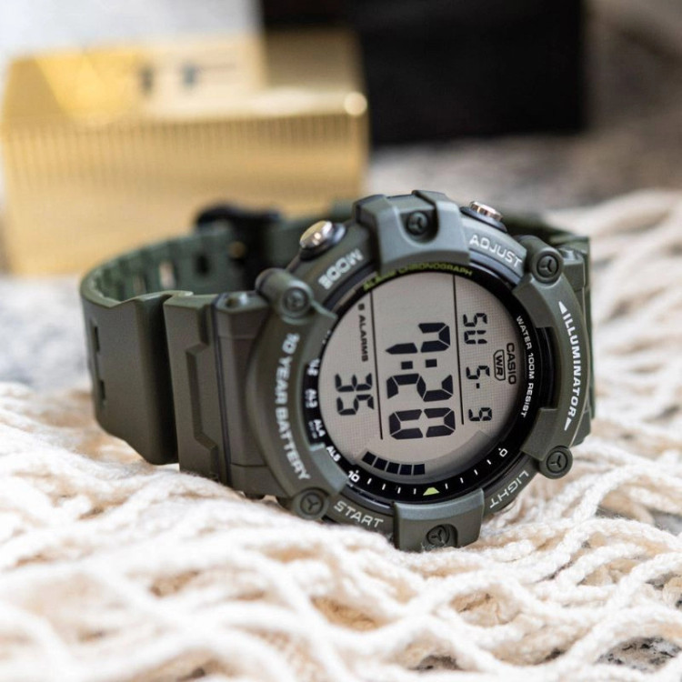 ساعت مچی مردانه کاسیو اورجینال, مدل AE-1500WHX-3AVDF با گارانتی یکساله پوزیترون