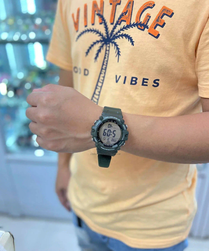 ساعت مچی مردانه کاسیو اورجینال, مدل AE-1500WHX-3AVDF با گارانتی یکساله پوزیترون