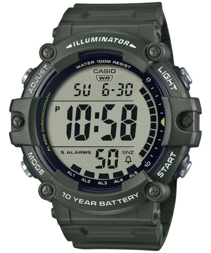 ساعت مچی مردانه کاسیو اورجینال, مدل AE-1500WHX-3AVDF با گارانتی یکساله پوزیترون